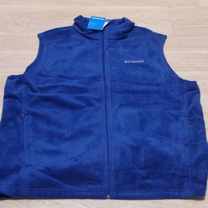 Columbia Sweaters - Columbia Men's Sleeveless Vest 3XL Blue Zip up Columbia Sweaters - Columbia Men's Sleeveless Vest 3XL Blue Zip up
